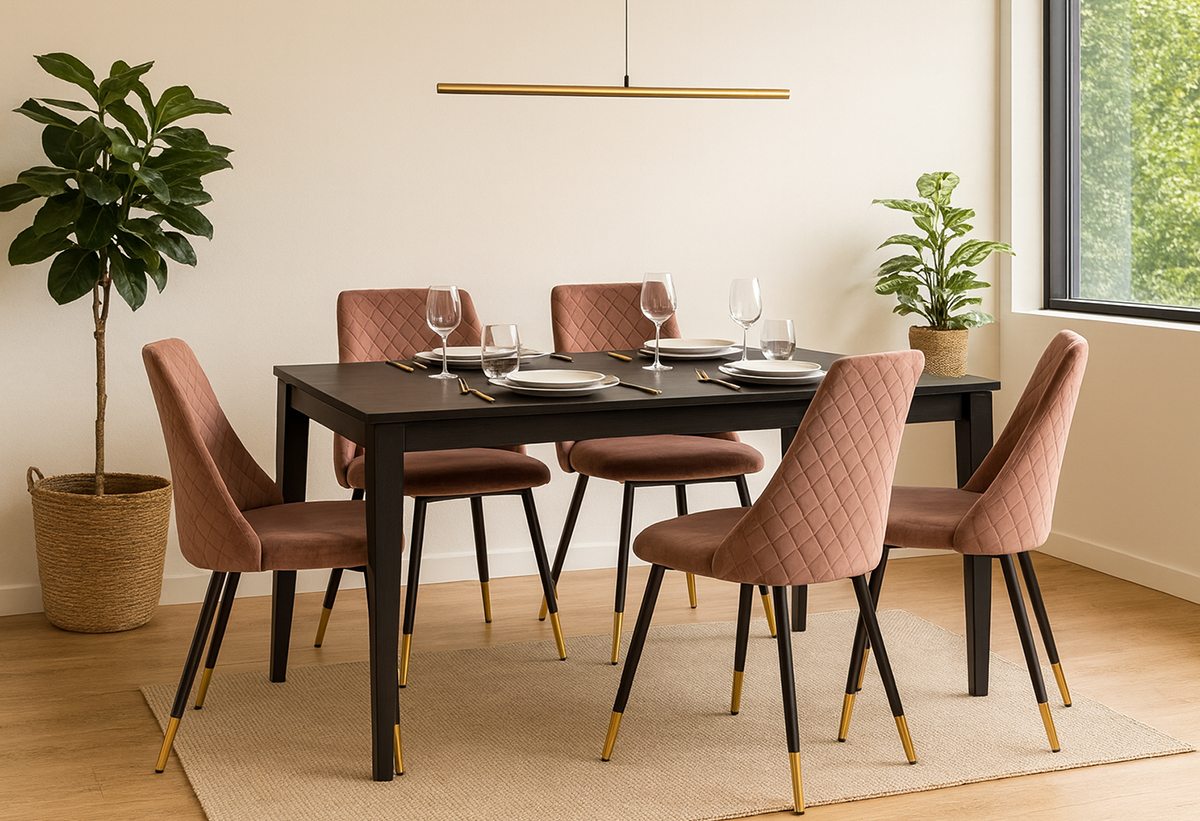 Απεικονίζεται η καρέκλα σε μια τραπεζαρία.